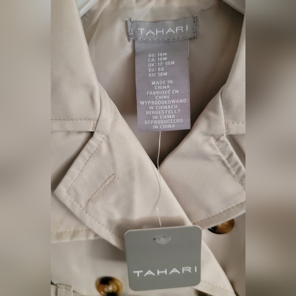 Tahari 18 mo Outfit with Wrap Coat - Picture 4 of 4